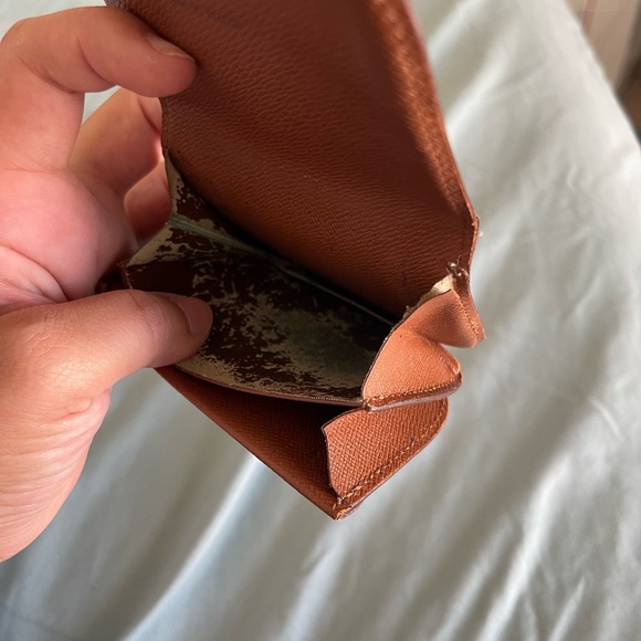 Authentic Louis Vuitton Porte Monnaie Gousset Coin Purse RARE - Picture 7 of 10